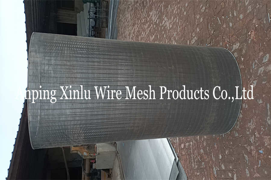Wedge Wire Wrapped Screen Cone Drum Johnson Wire Filter Basket Rotary Drum Screen