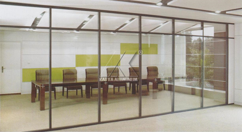 6063 Anodized Extrusion Aluminium Alloy Profiles For Partition Wall Office Building