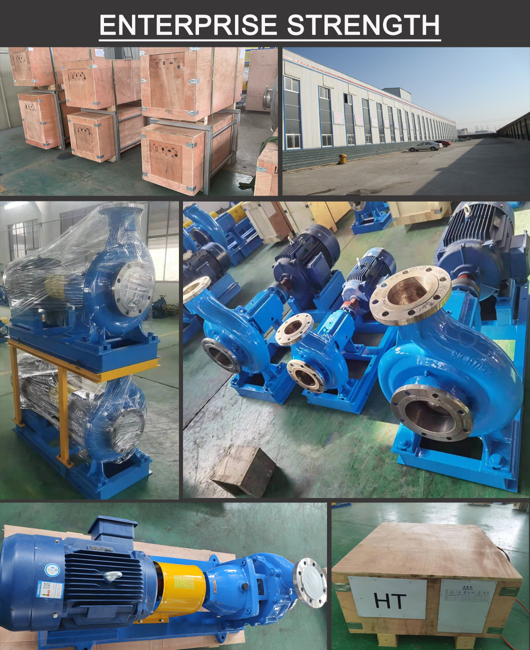 20m/h-3300m/h Industrial Centrifugal Pump Stainless Steel Without Blocking Leakage