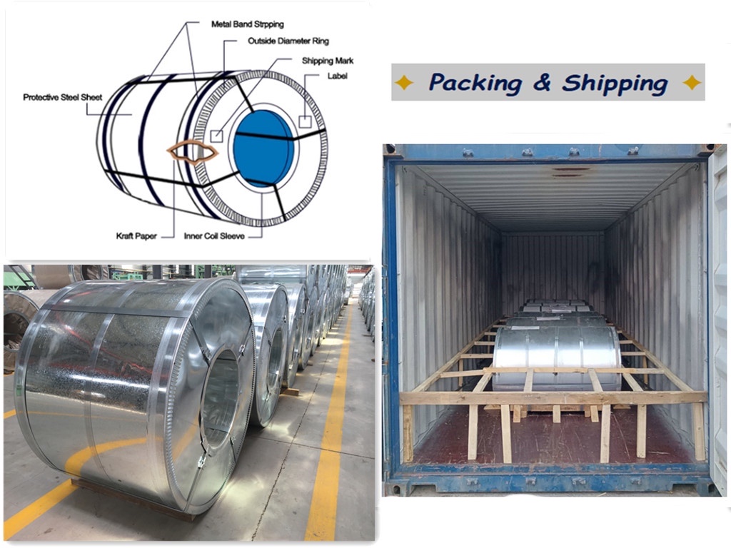 Slightly Oiled Regular Spangle 0.3 0.35 0.4 0.47 0.6 0.7 Thick GI Zinc Coated GP GI Sheet Galvanized Steel Coils GI