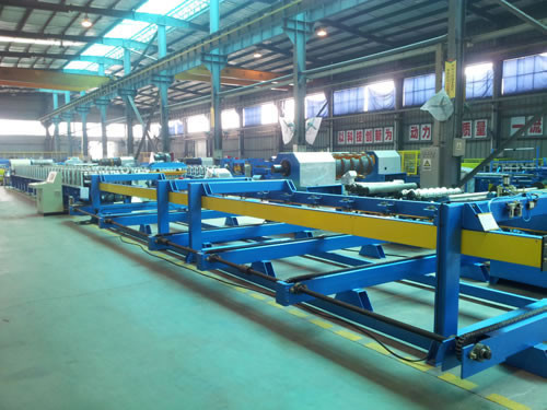Automatic Change Size IBR Metal Roofing Roll Forming Machine With Touch Screen