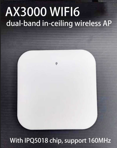 Dual Band Wifi 6 Ceiling Access Point 3000mbps Indoor For Office