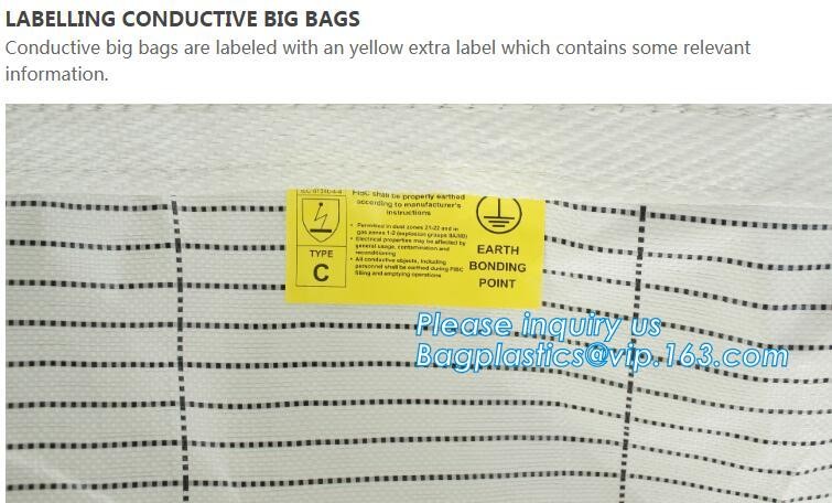 New arrival wholesale polypropylene woven plastic jumbo bag pp big bag for sand, building material,jumbo bag / FIBC bulk