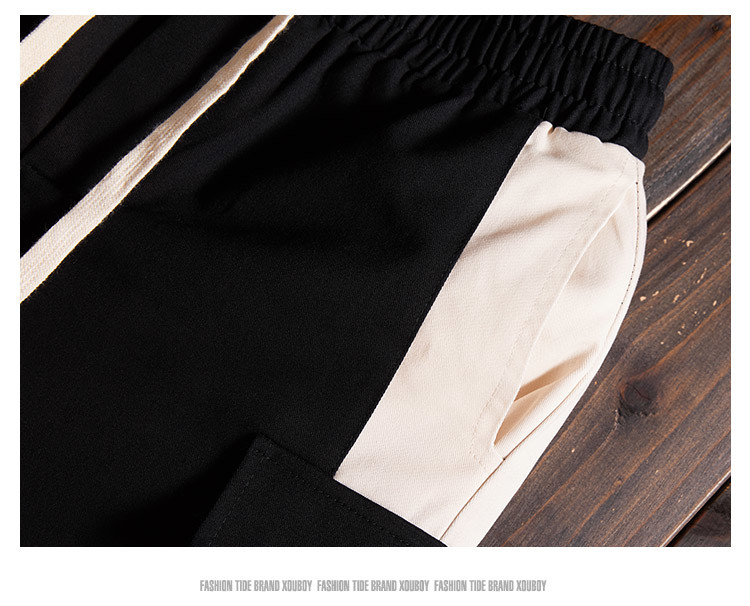 Straight Wide Leg Men Streetwear Shorts Polo Cargo Shorts