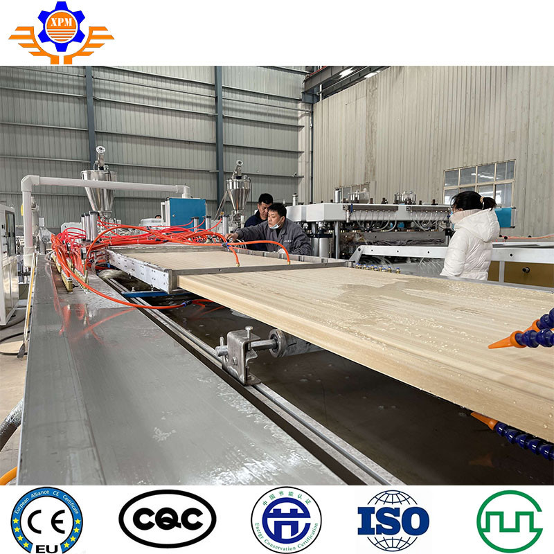 240kw Pvc Ceiling Making Machine WPC Double Screw Extrusion Machine For Foam Board