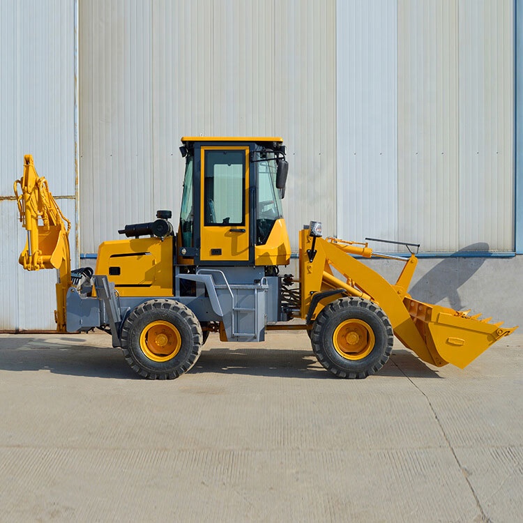 Professional Design Backhoe Loader with 37 KW Power and 4800 kg Weight
