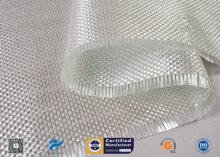 High Temperature Resistant Fiberglass Fabric , Woven Roving Cloth With High Strength