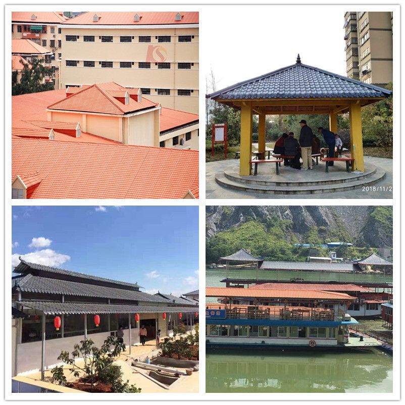 Strong Customized Excellent Appearance Fire Water ASA Resistant Lamina De PVC