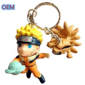 Buy cheap Custom Any Shape PVC Acrylic Keychain, OEM Design 3D Cartoon Anime Cute Keychain product