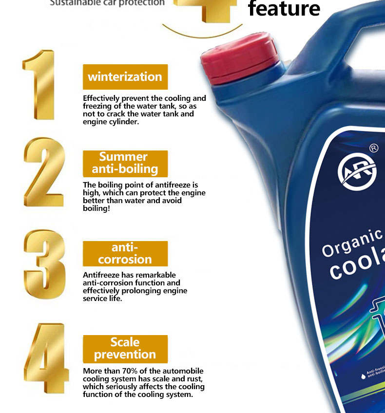 Revolutionize Your Car's Cooling System with OAR Organic Synthetic Antifreeze Coolant