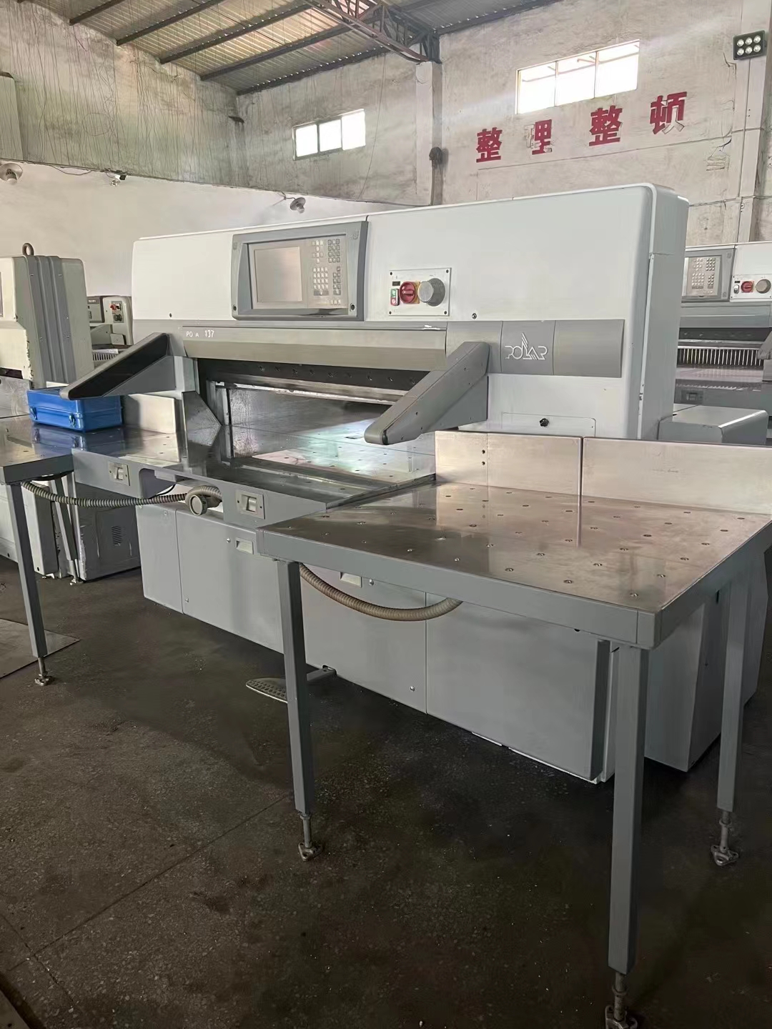 380v Polar 1370XC Hydraulic Heavy Duty Guillotine Paper Cutter For Advertising Company