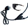 Buy cheap VDE 1 to 2 power extension cable from wholesalers