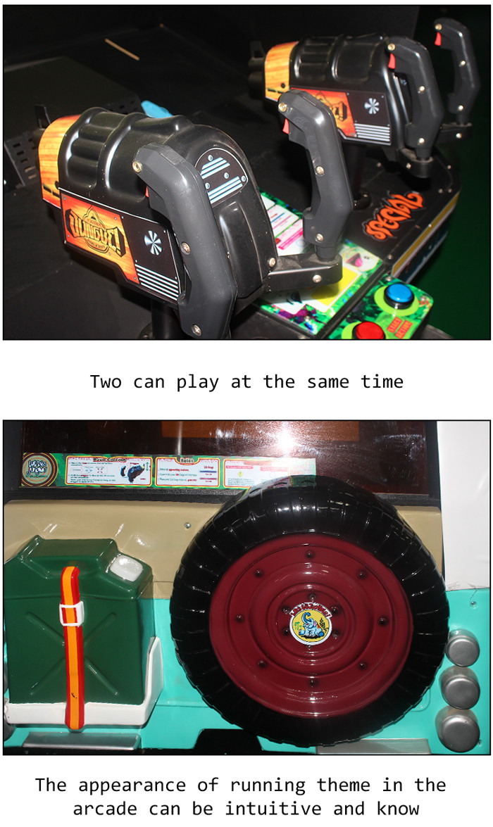 Interesting Indoor Simulated Gun Game Shooting Arcade Machines For Shopping Mall