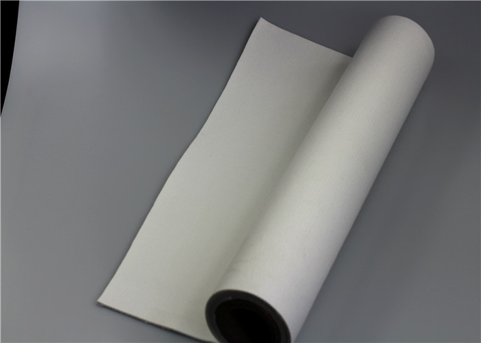 White Polyester Filter Material Excellent Tear Resistance Flawless Finish Soft Texture