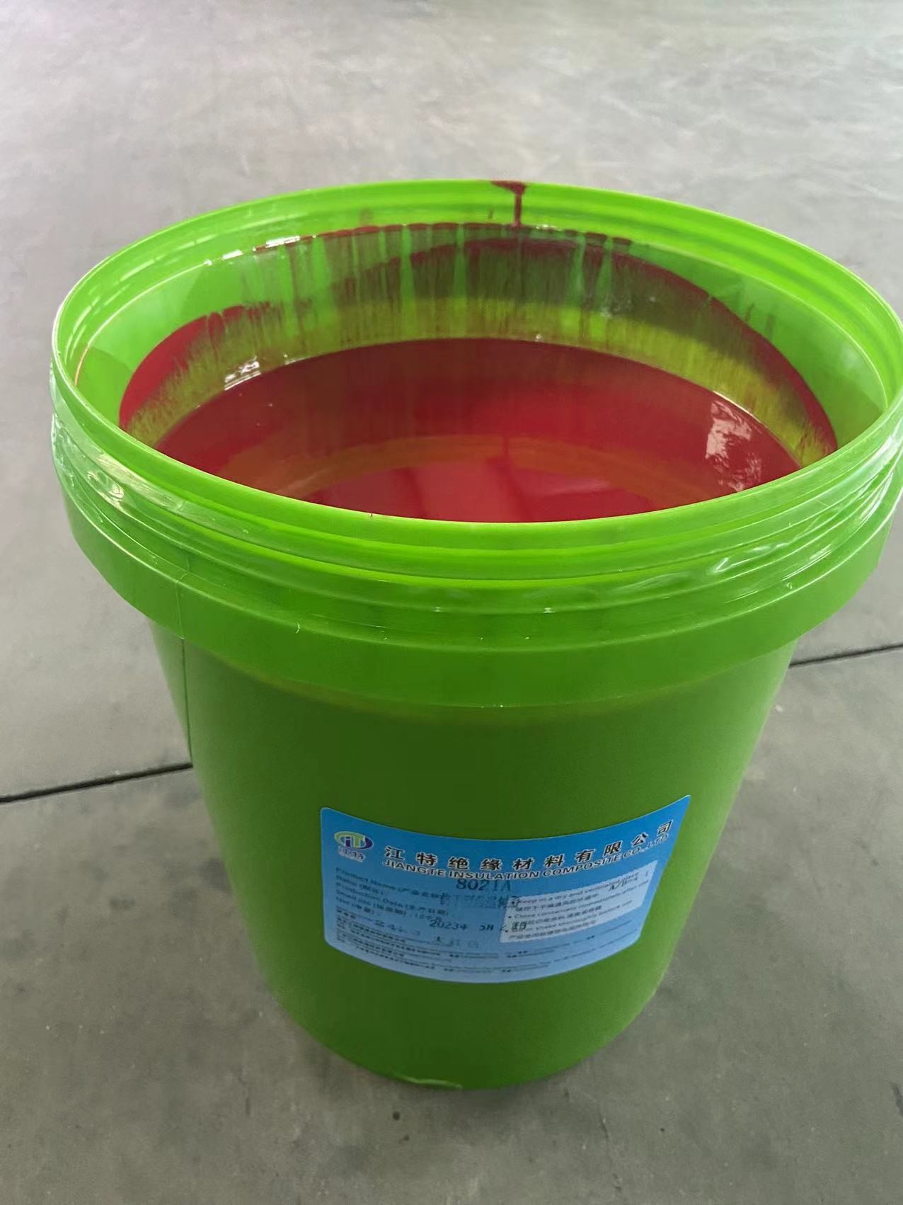 Light Yellow Epoxy Pigment Paste For Electric Insulator Eco - Friendly Liquid Resin