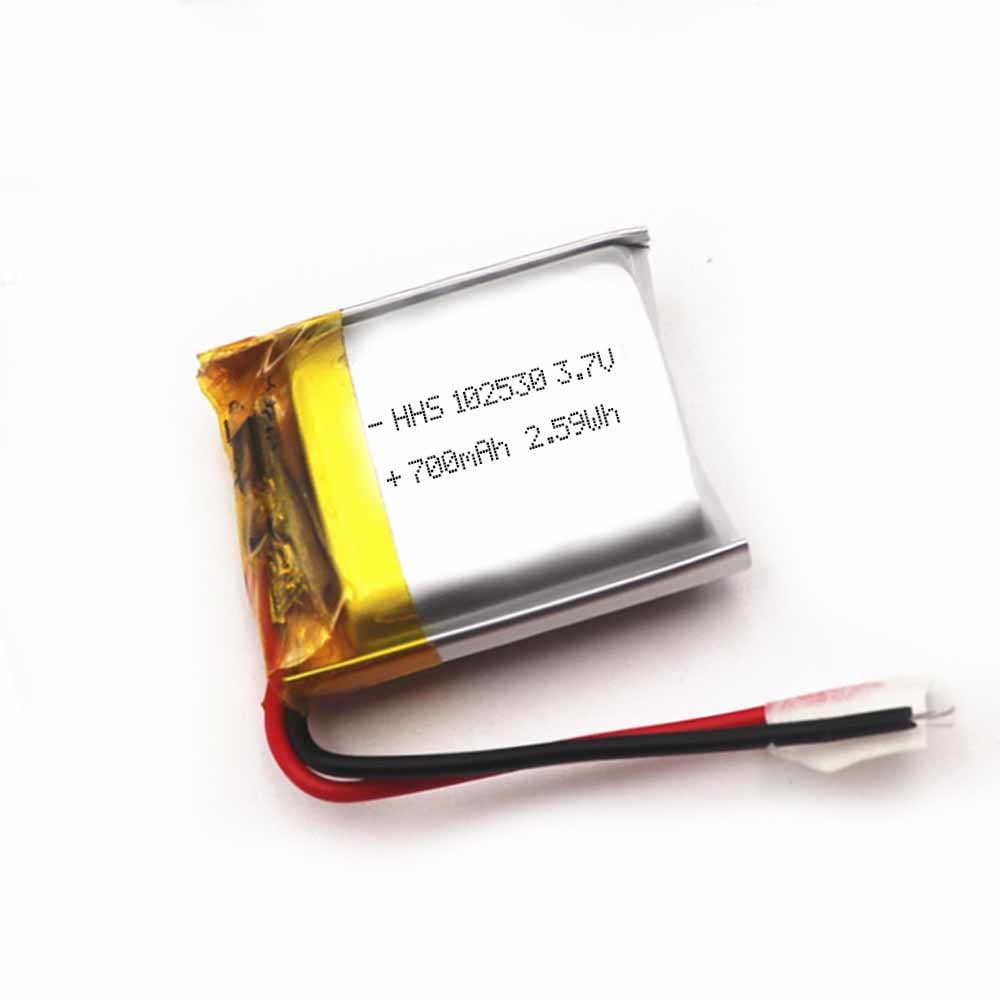 MSDS 3.7V 700mAh Rechargeable Lithium Polymer Battery CC CV