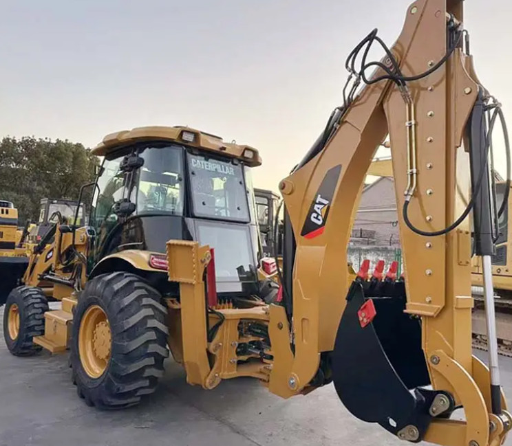 Second Hand Wheel Cat 420F Loader Excavator Digger Cat Backhoe Loader Used