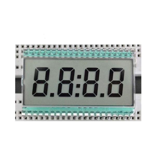 Custom 7 Segment VA TN STN LCD Monochrome Reflective LCD Display With LCD Backlight