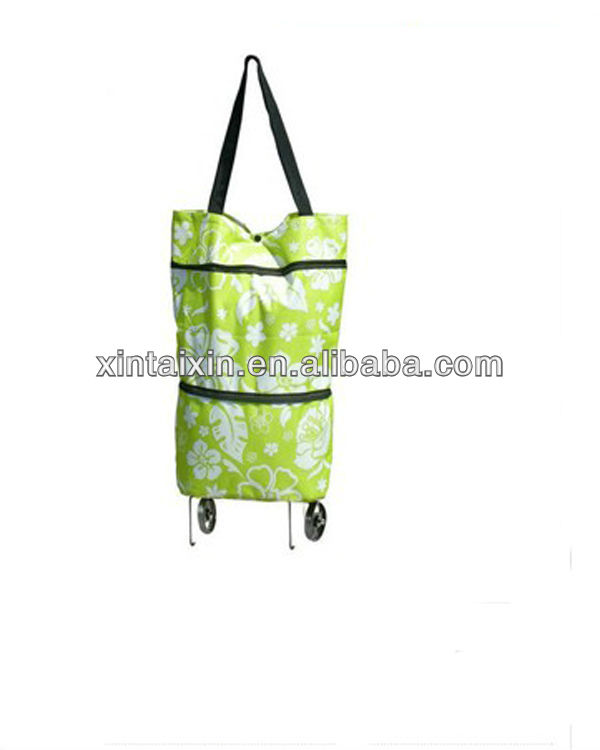 Factory cross-border wholesale shopping mall folding rod bag