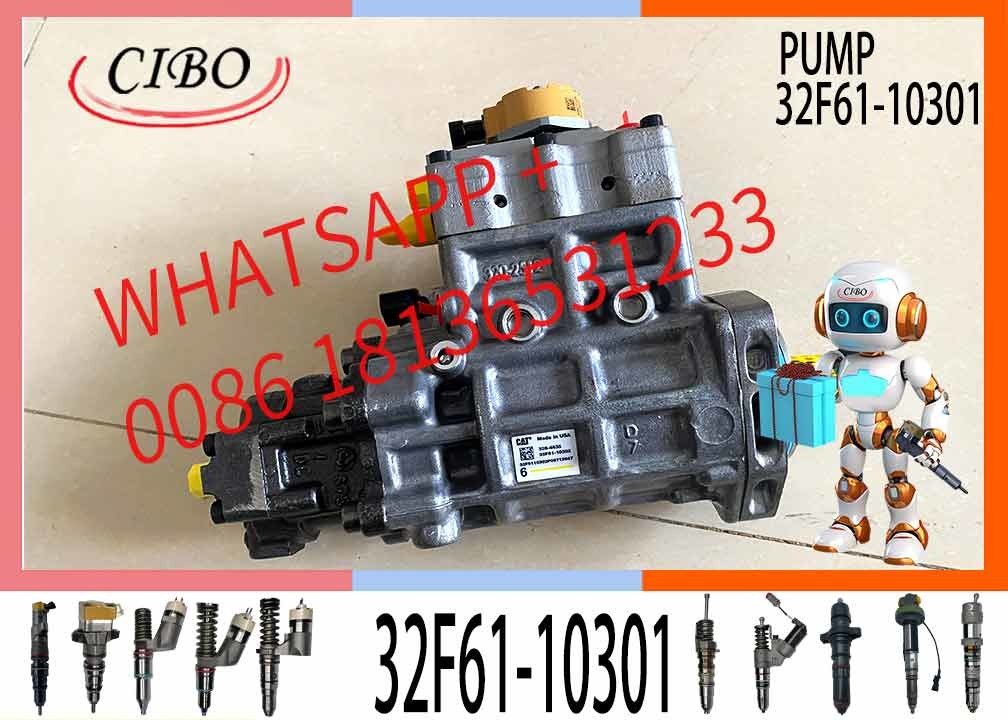 Neutral E323D excavator C6.6 engine 317-8021 fuel pump 32F61-10301 2641A312 used in