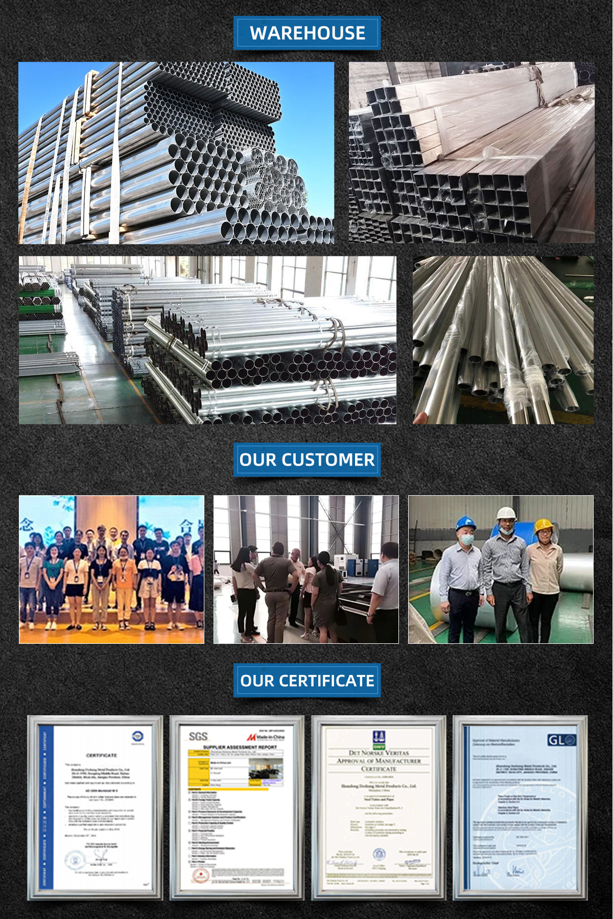 Good Price Customized 304 Stainless Steel Tube Cold Rolled Seamless Shinny Annealed Pipes for Fittings