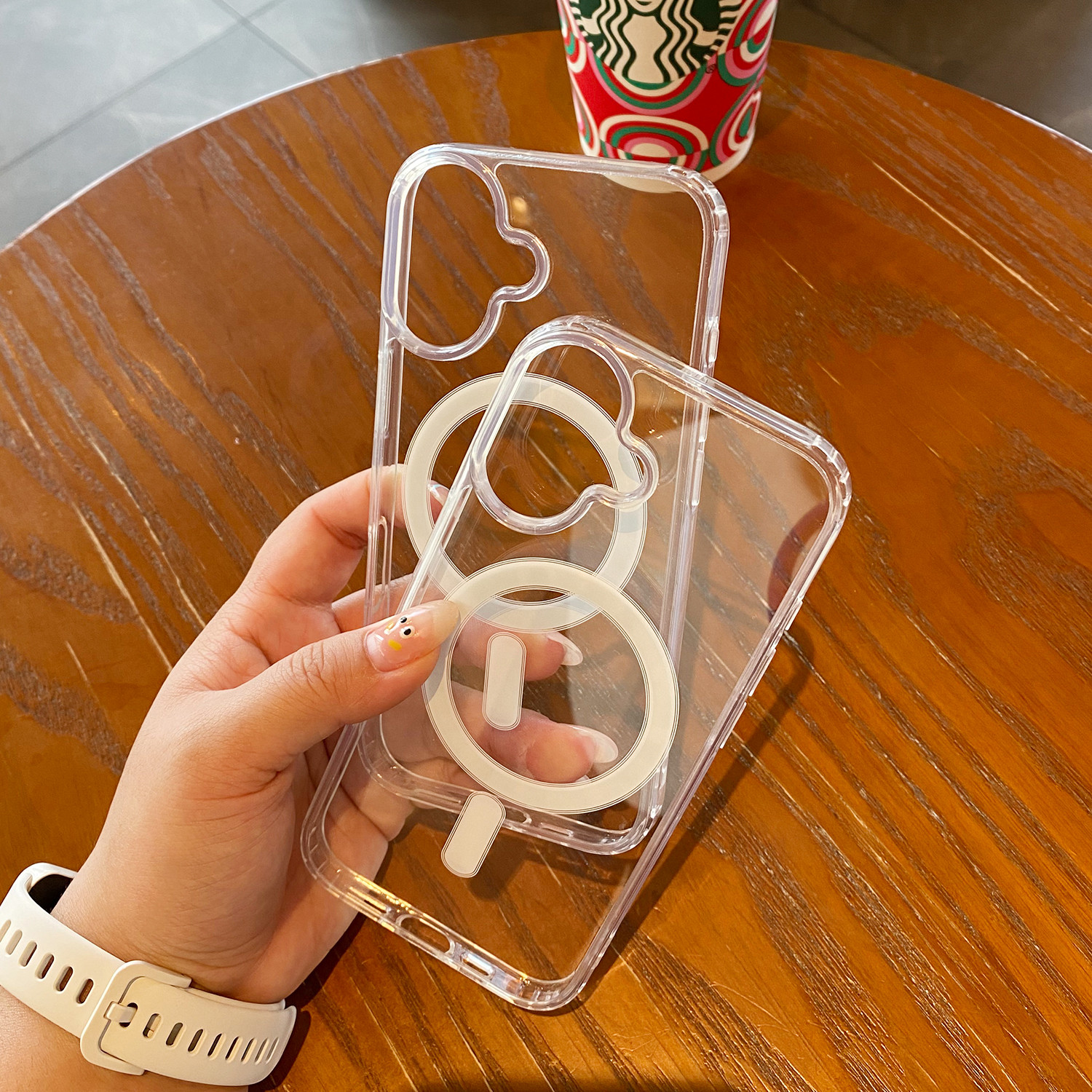 Crystal Clear MagSafe Case with 12FT Drop Protection