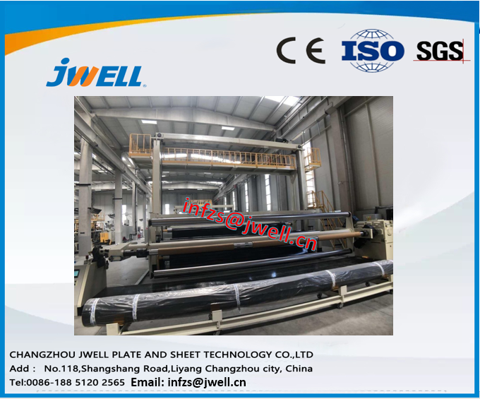 Jwell PE Waterproof Sheet Extrusion Line