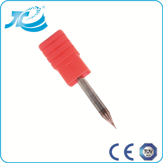 Micro Grain Carbide CNC Milling Tools , Micro Diameter Tapered Ball End Mills