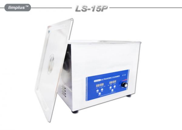 Quality Sonic Cleaning Bath 15L Ultrasonic Washer Machine , Carburetor Ultrasonic Cleaner For Aluminum for sale