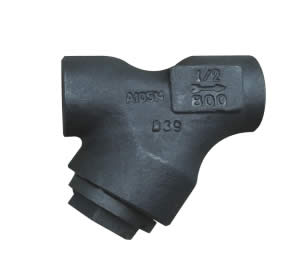 ANSI Forged steel Y strainer
