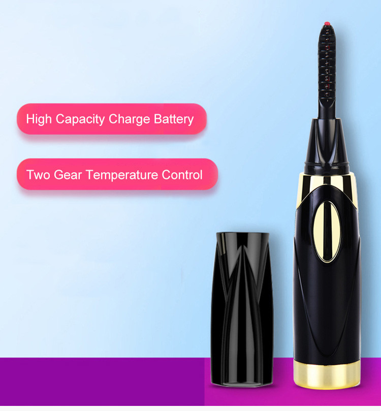 Long Lasting fast heating 43g Two Level Heated Eyelash Curler