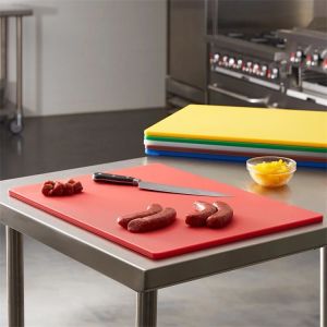 Healthy Polyethylene Plastic Butcher Block Cutting Board Kitchen Cooking Tools