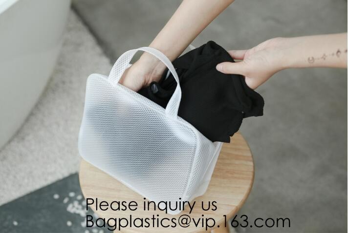 Clear Zipper Pouch with Strap Makeup Bag PVC Cosmetic Pouch,Printing Clear k Cosmetic PVC Pouch, bagease, bagplast