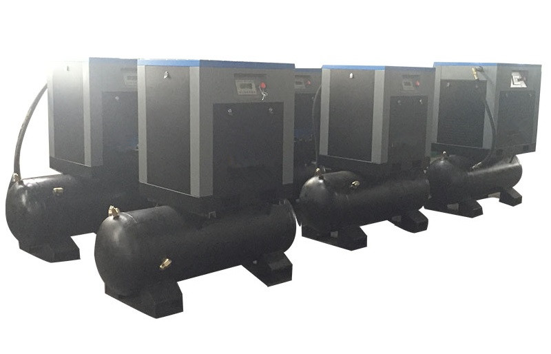 Energy saving compact 11kw ac screw air compressor
