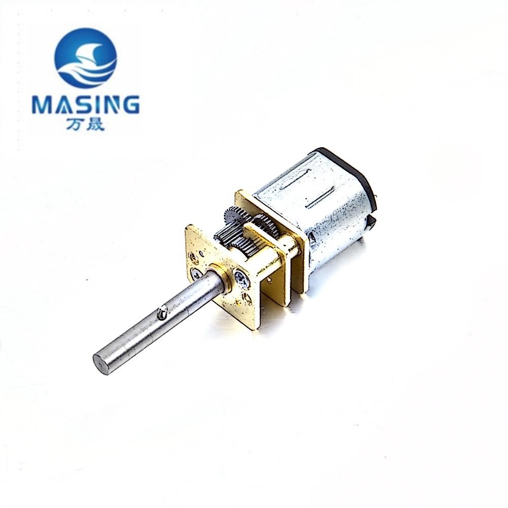Small N20 Micro DC Gear Motor , 12mm Mini Gear Box DC Motor For Robot / Door Lock