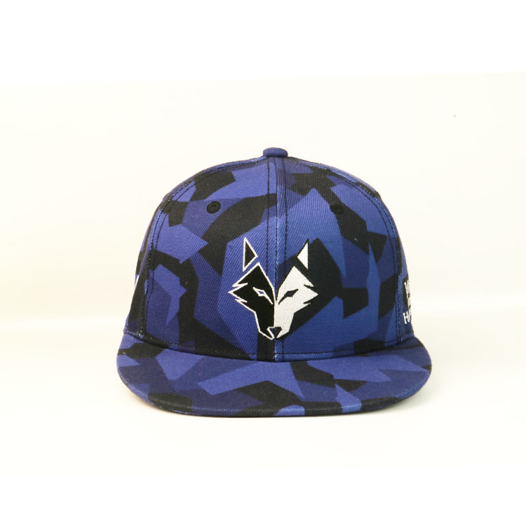 OEM/ODM Embroidery Flat Brim Snapback Hats , Colored 6 Panel Snapbacks Hat