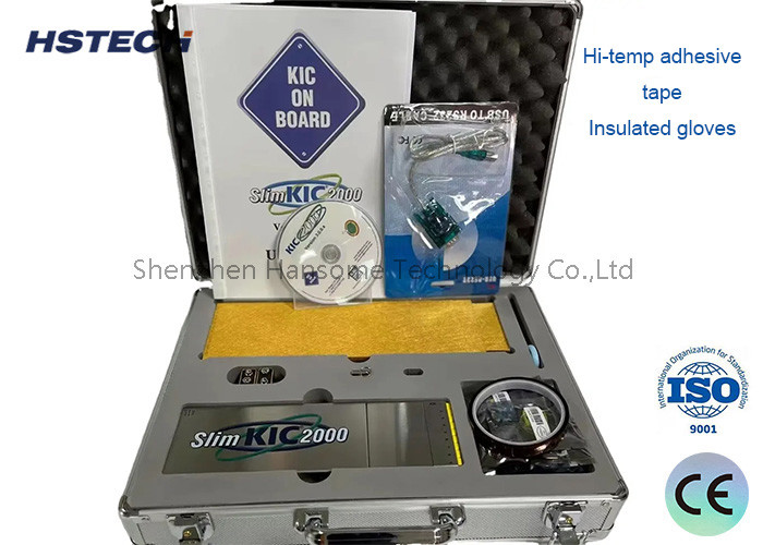 Brand New Standard Type K TC Connectors KIC 2000 Thermal Proflier With 9V Alkaline Battery