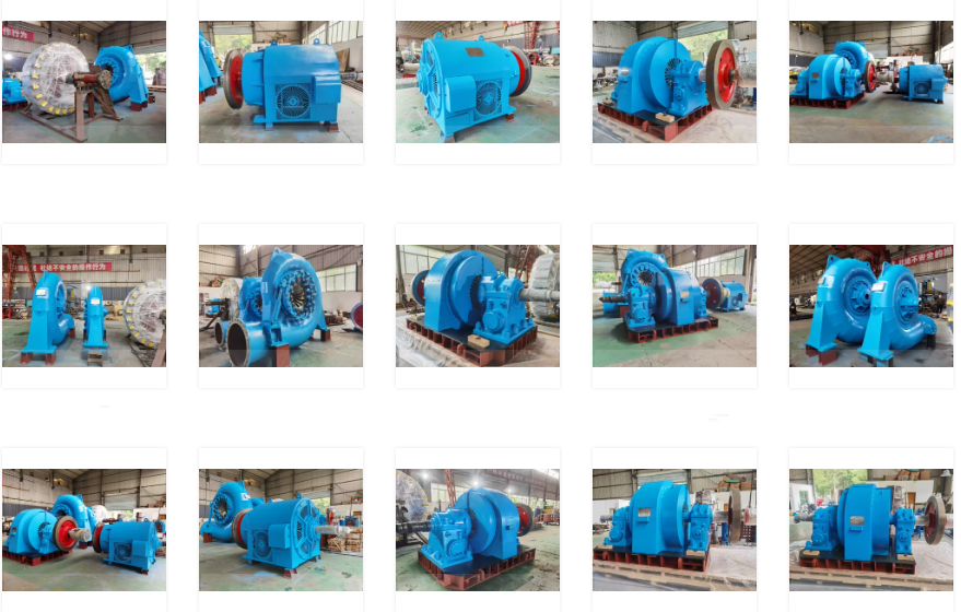 High Standard Hydro Turbine Generator Power Station Equipment With Multiple Color Options