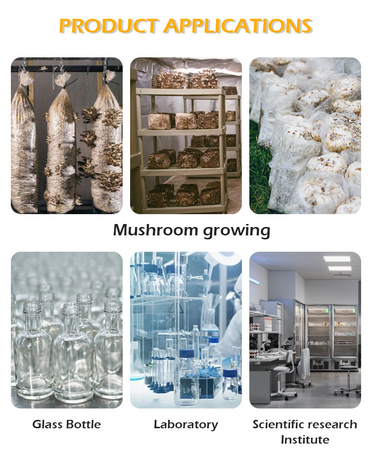Large Capacity Vertical Steam Sterilizer Mushroom Autoclave Sterilizing Machine For Mushroom