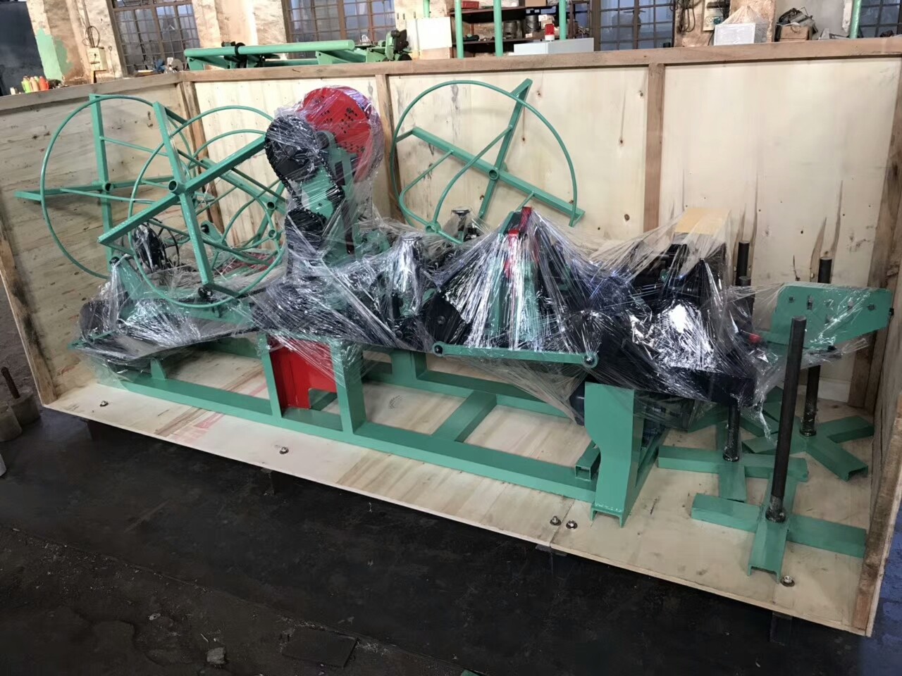 (CS-A) Factory Price full Automatic Double twist Stranded Barbed Wire Making Machine