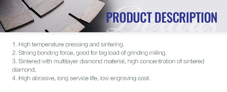 CNC Machines 60mm Sintered Diamond Engraving Bit for Long-Lasting Hard Stone Milling