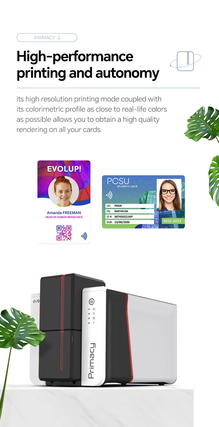 Anti Counterfeiting PVC ID Card Printer Machine For Jewelry Appraisal Card