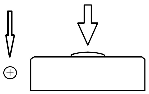 High Precision Strain Gauge Load Cell Compression Type For Weighing Scale