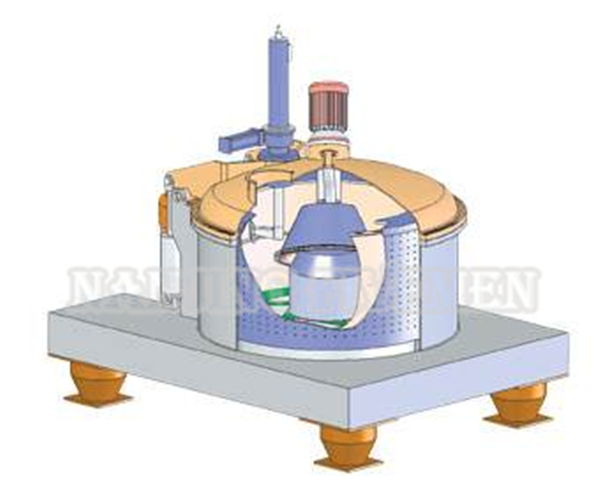 Discharge Centrifuge Separating Machine 1250 Rum Diameter 22kw Power
