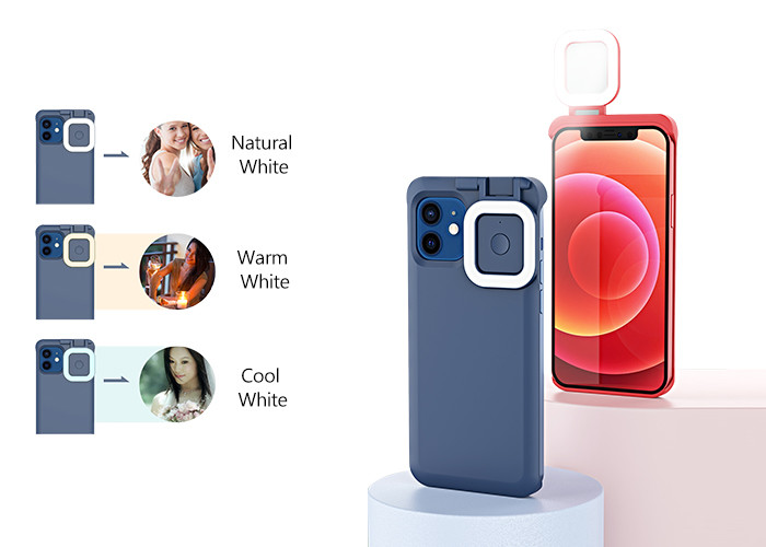 Fill Light LED CE FCC RoHS ring light phone case For IPhone