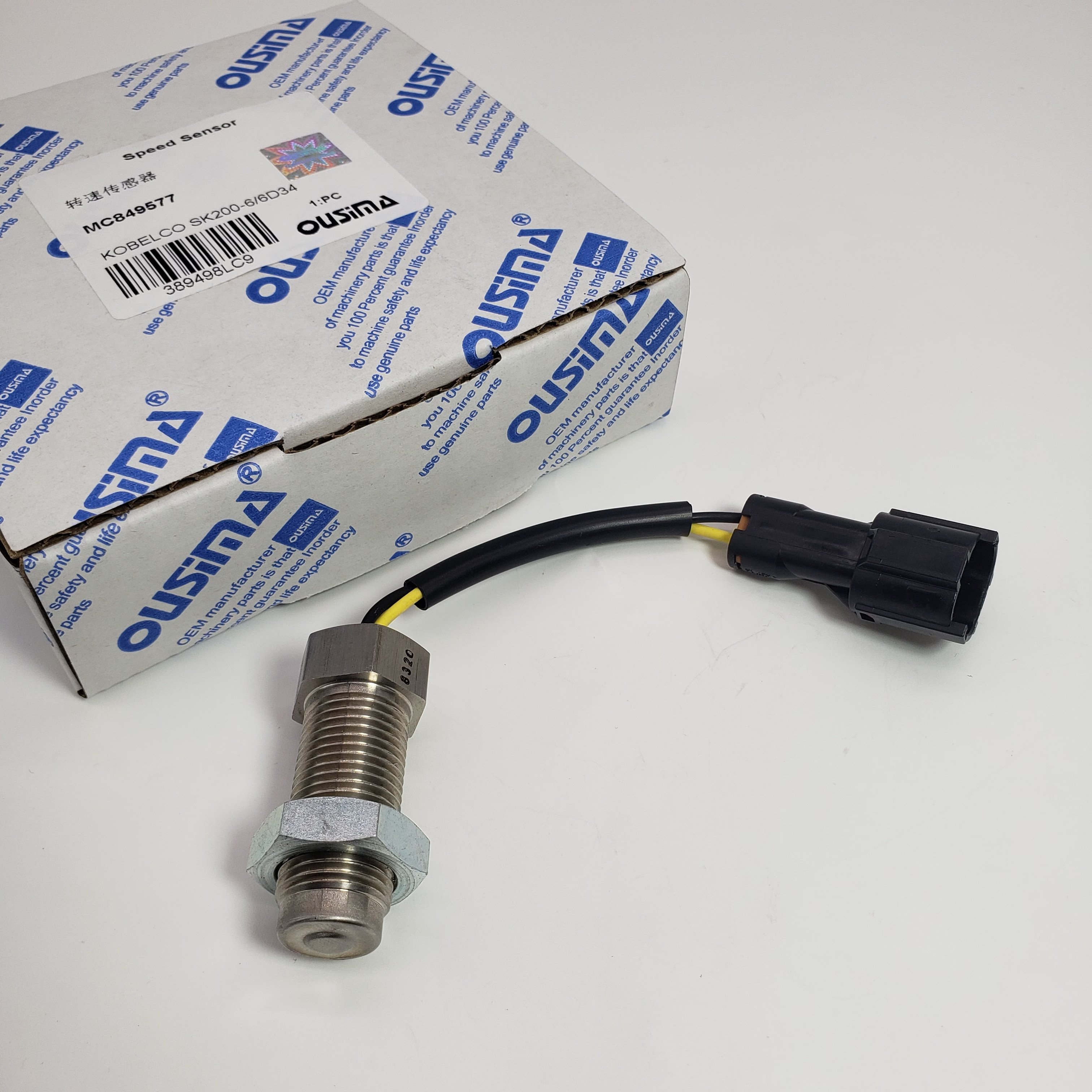 6D34 Revolution Speed Sensor MC849577 For Kobelco SK200-6