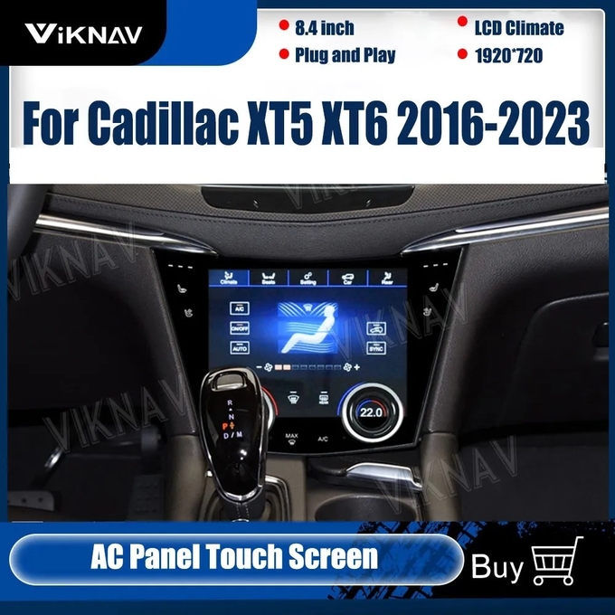 2016-2023 for Cadillac XT5 XT6 modified high-definition intelligent climate control air conditioning LCD touch screen