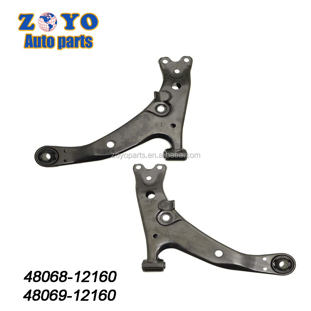 Black E-coating Front Lower Control Arm for Toyota Corolla Wagon 1992-2002 OEM Standard