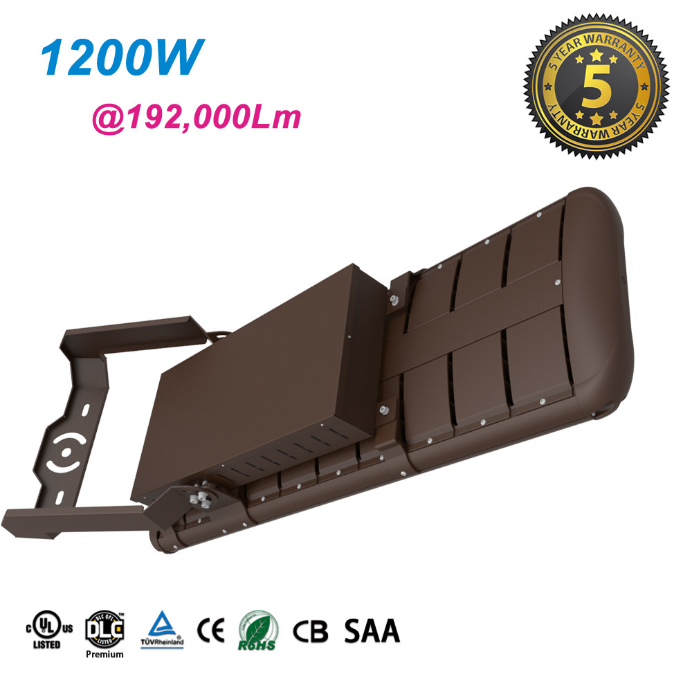 1200W LED High Mast Light Powerful / 19,2000 lm LED Flood Light for Soccer Field
