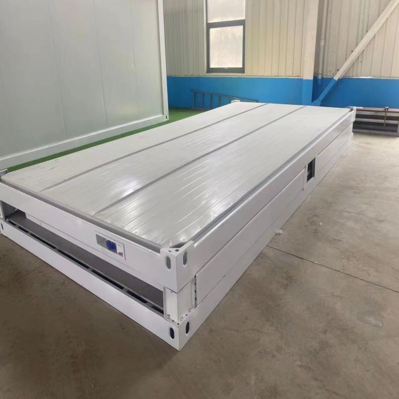 Foldable Steel Container Office with Graphic Design and Project Solution Capability